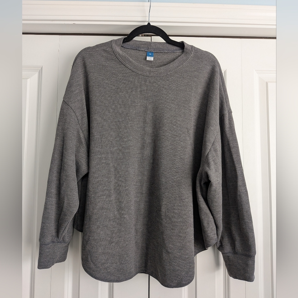Gray Crewneck Tee